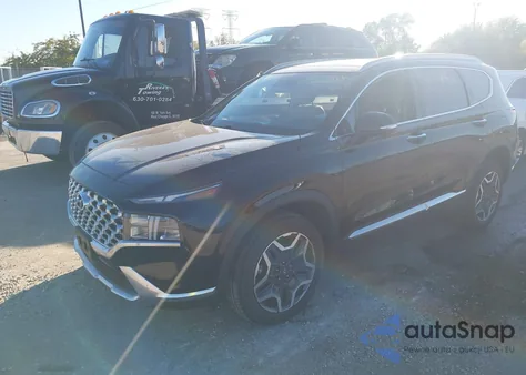 2023 Hyundai Santa Fe Hybrid Sel Premium из США, поврежденный, VIN 5NMS3DA11PH005765